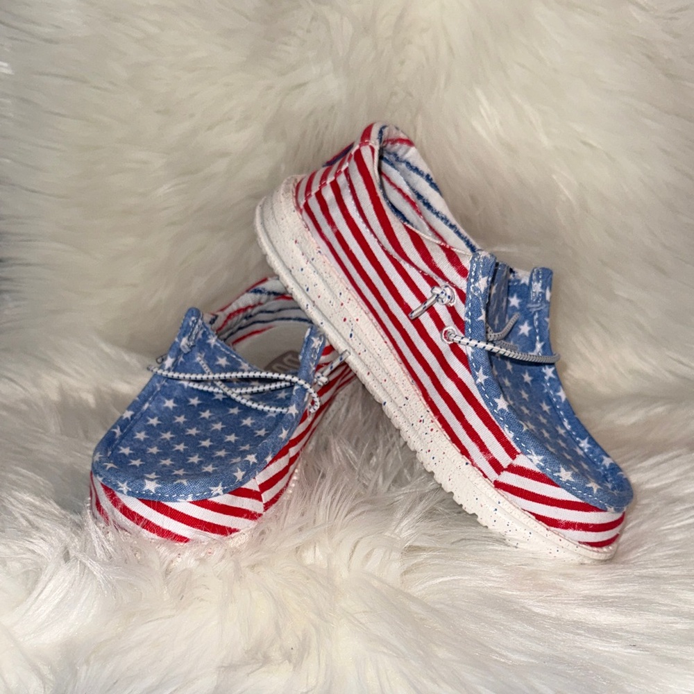Kids Hey Dude Wally Patriotic